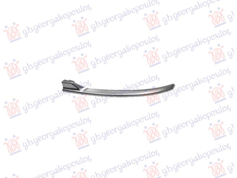 ΔΙΑΚΟΣΜΗΤΙΚΟ ΠΡΟΦΥΛΑΚΤΗΡΑ ΠΙΣΩ ΚΑΤΩ ΑΚΡΑΙΟ ΧΡΩΜΙΟ ΣΑΤΙΝΕ