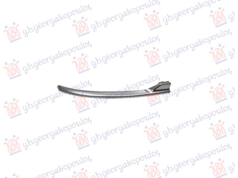 ΔΙΑΚΟΣΜΗΤΙΚΟ ΠΡΟΦΥΛΑΚΤΗΡΑ ΠΙΣΩ ΚΑΤΩ ΑΚΡΑΙΟ ΧΡΩΜΙΟ ΣΑΤΙΝΕ