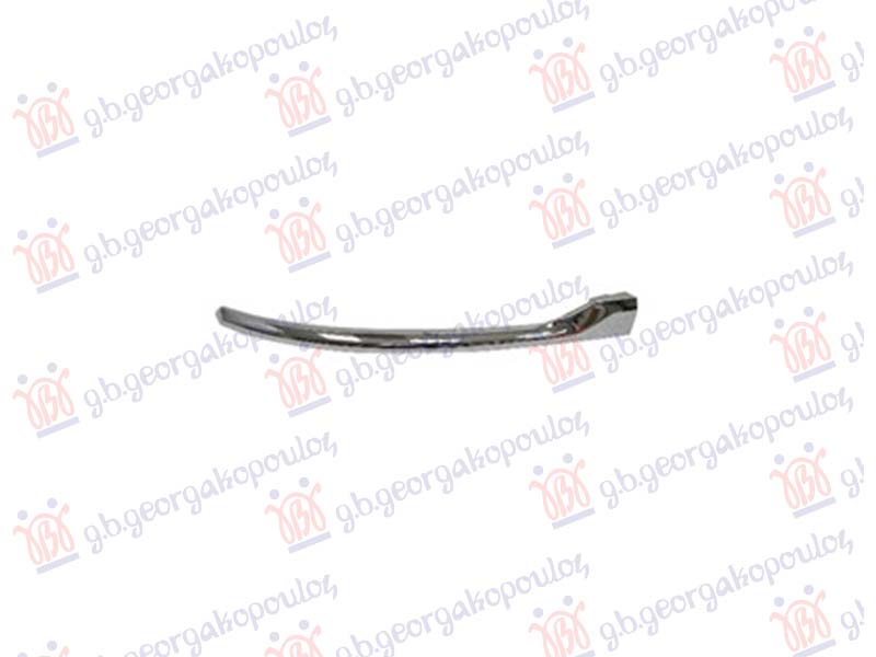 ΔΙΑΚΟΣΜΗΤΙΚΟ ΠΡΟΦΥΛΑΚΤΗΡΑ ΠΙΣΩ ΚΑΤΩ ΑΚΡΑΙΟ ΧΡΩΜΙΟ (ΠΡΟΦΥΛΑΚΤΗΡΑΣ ΜΕ ΚΡΥΦΗ ΕΞΑΤΜΙΣΗ)