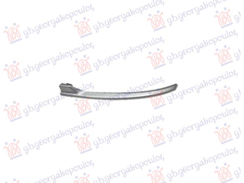 ΔΙΑΚΟΣΜΗΤΙΚΟ ΠΡΟΦΥΛΑΚΤΗΡΑ ΠΙΣΩ ΚΑΤΩ ΑΚΡΑΙΟ ΧΡΩΜΙΟ ΓΚΡΙ ΓΥΑΛΙΣΤΕΡΟ