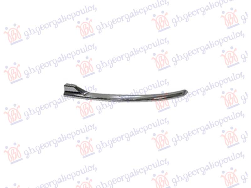 ΔΙΑΚΟΣΜΗΤΙΚΟ ΠΡΟΦΥΛΑΚΤΗΡΑ ΠΙΣΩ ΚΑΤΩ ΑΚΡΑΙΟ ΧΡΩΜΙΟ