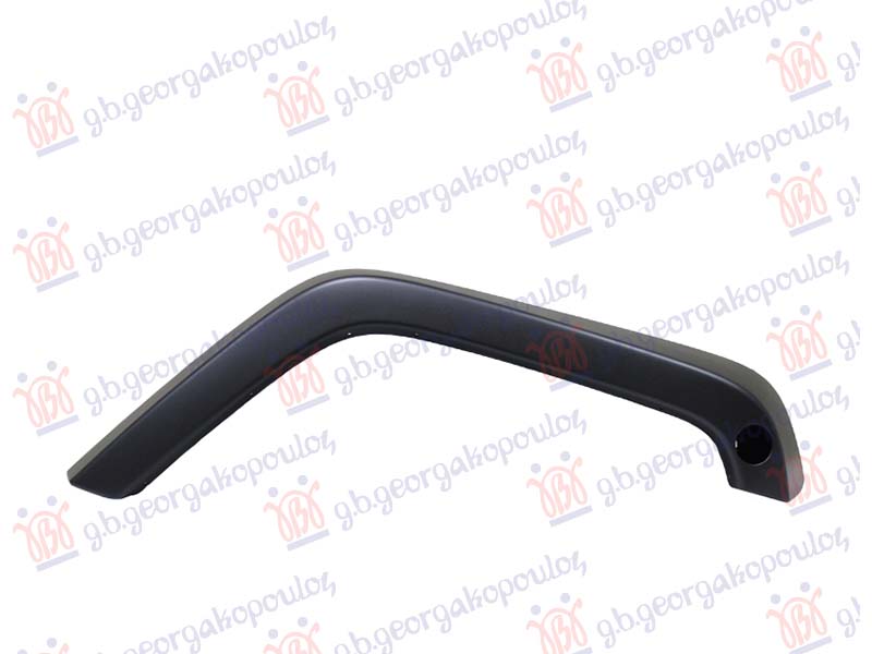 FRONT FENDER FLARE BLACK