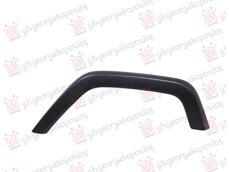 REAR FENDER FLARE BLACK