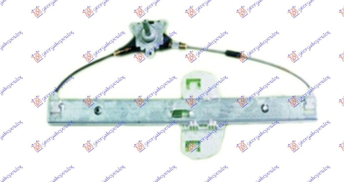 REAR WINDOW REGULATOR MANUAL