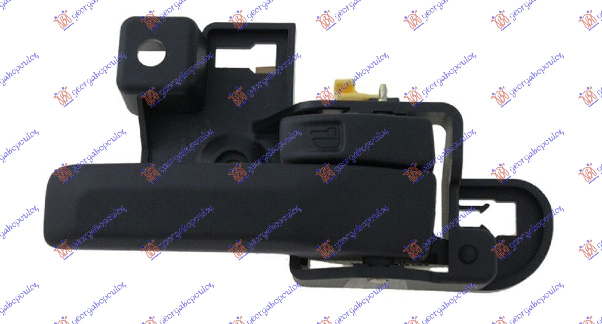 DOOR HANDLE FRONT/REAR INNER BLACK 2011-