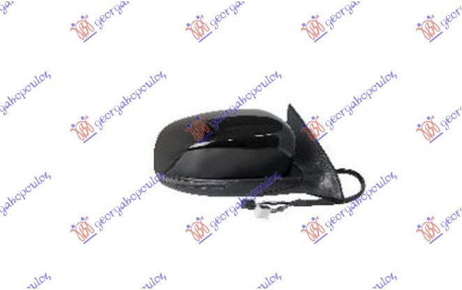 DOOR MIRROR ELECTRICAL HEATED PRIMED (A QUALITY) (W/SIDE LAMP & FOOT LAMP & MEMORY)