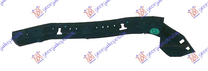 REAR BUMPER SIDE BRACKET PLASTIC (EDGE PART)