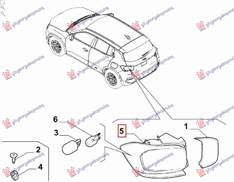 ΦΑΝΟΣ ΠΙΣΩ (Γ)