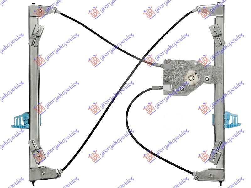 FRONT WINDOW REGULATOR ELECTRICAL 3D (W/O MOTOR) (A QUALITY)