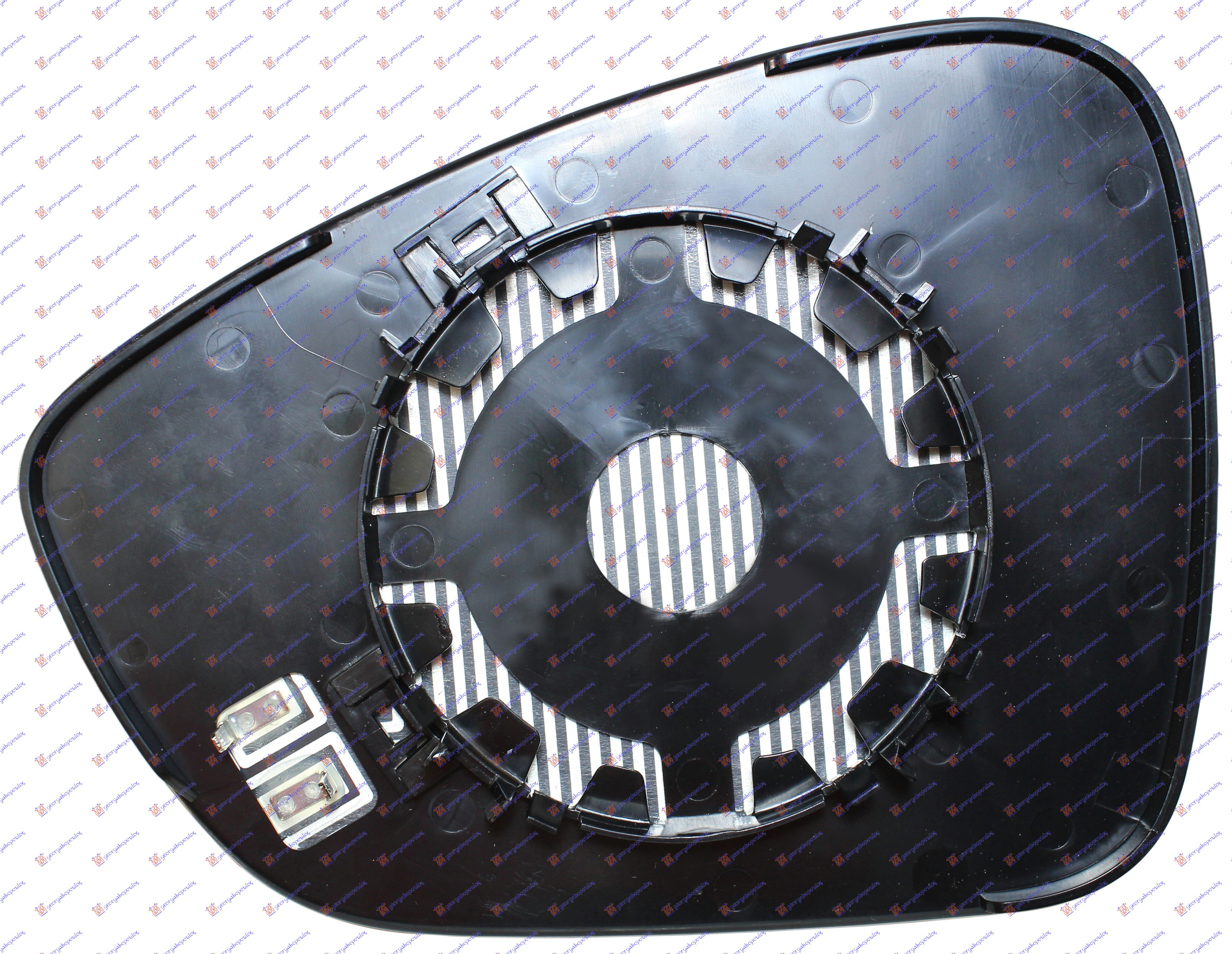 DOOR MIRROR GLASS HEATED (W/BLIS) (CONVEX GLASS)