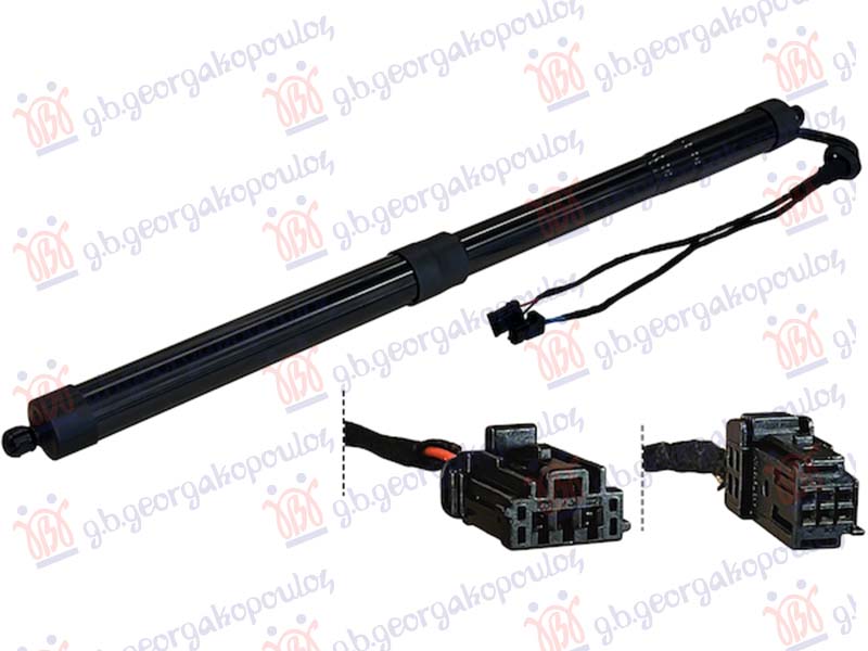 GAS SPRING TAIL GATE ELECTRIC (W/AUTOMATIC CLOSING) (4+2PIN)