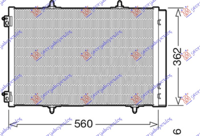 ΨΥΓΕΙΟ A/C 1.2 ΒΕΝΖΙΝΗ - 1.5-1.6 ΠΕΤΡΕΛΑΙΟ (540x362) (4 ΒΑΣΕΙΣ)