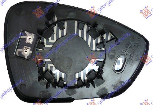 ΚΡΥΣΤΑΛΛΟ ΚΑΘΡΕΦΤΗ ΜΠΛΕ ΘΕΡΜΑΙΝΟΜΕΝΟ (CONVEX GLASS)