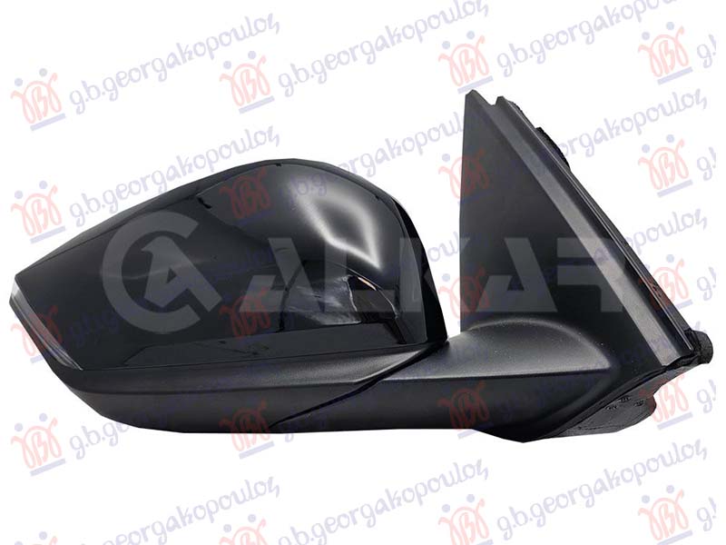 DOOR MIRROR ELECTRICAL HEATED FOLDABLE (W/SIDE LAMP & SENSOR) (10pin) (CONVEX GLASS)