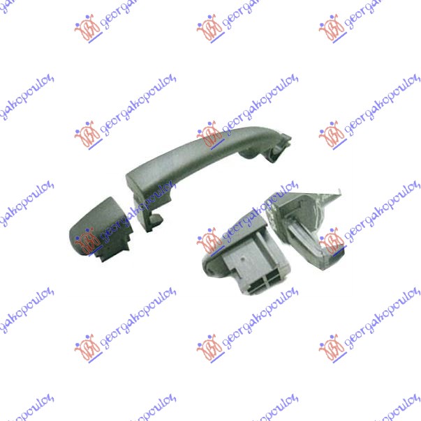 SIDE DOOR HANDLE OUTTER (RH=LH)