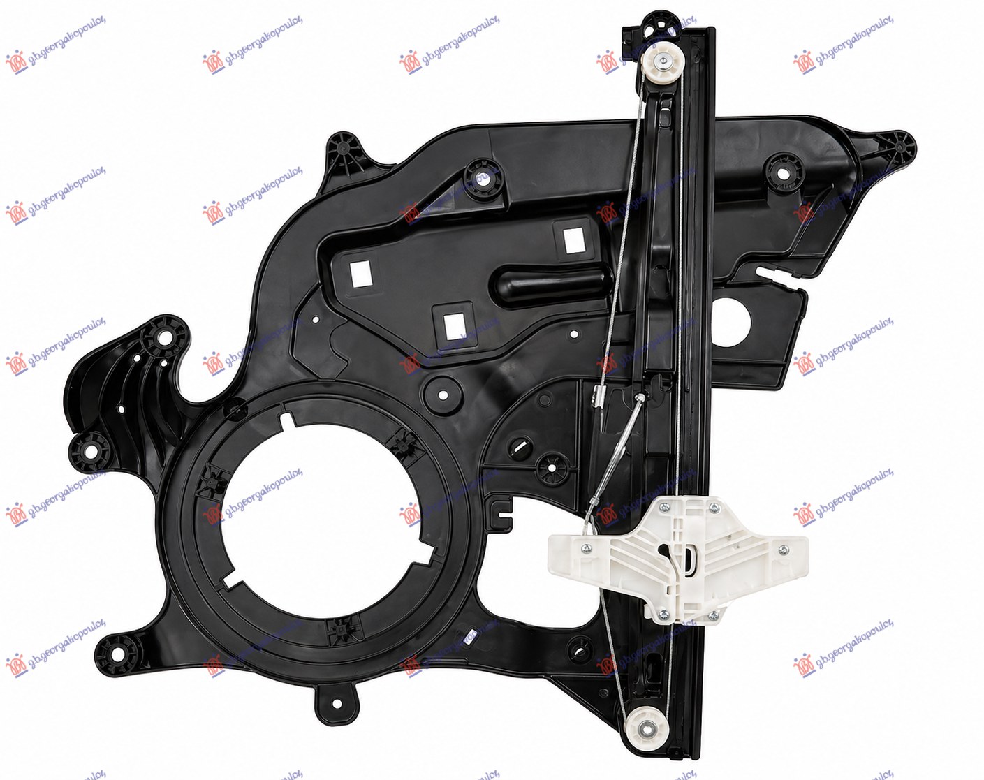 FRONT WINDOW REGULATOR ELECTRICAL 5D (W/O MOTOR) (W/PANEL)
