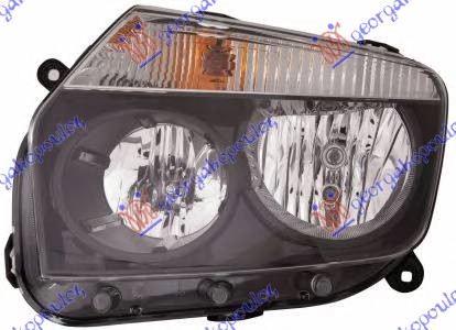 HEAD LAMP ELECT/MAN. BLACK (E) (TURKEY)