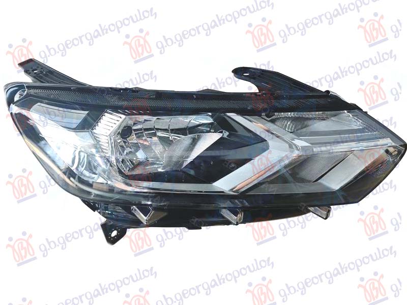 ΦΑΝΟΣ ΕΜΠΡΟΣ ΗΛΕΚΤΡΙΚΟΣ (H7/H15/PY21) (ΧΡΩΜΙΟ) (Ε)