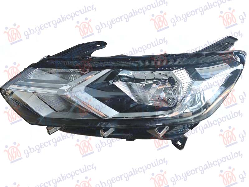 ΦΑΝΟΣ ΕΜΠΡΟΣ ΗΛΕΚΤΡΙΚΟΣ (H7/H15/PY21) (ΧΡΩΜΙΟ) (Ε)