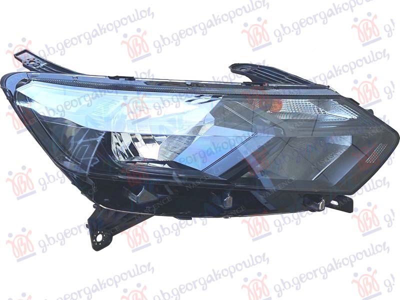 ΦΑΝΟΣ ΕΜΠΡΟΣ ΗΛΕΚΤΡΙΚΟΣ (H7/H15/PY21) (ΜΑΥΡΟ) (Ε)