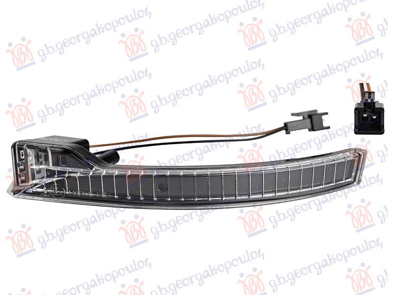 ΦΛΑΣ ΚΑΘΡΕΦΤΗ ΗΛΕΚΤΡΙΚΟ LED (2pin)