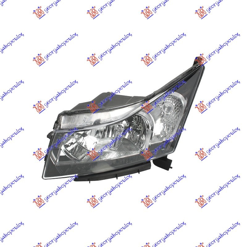 HEAD LAMP ELETRIC (E) (W/MOTOR)  (TYC)