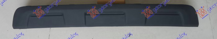 REAR BUMPER PLASTIC COVER LOWER BLACK