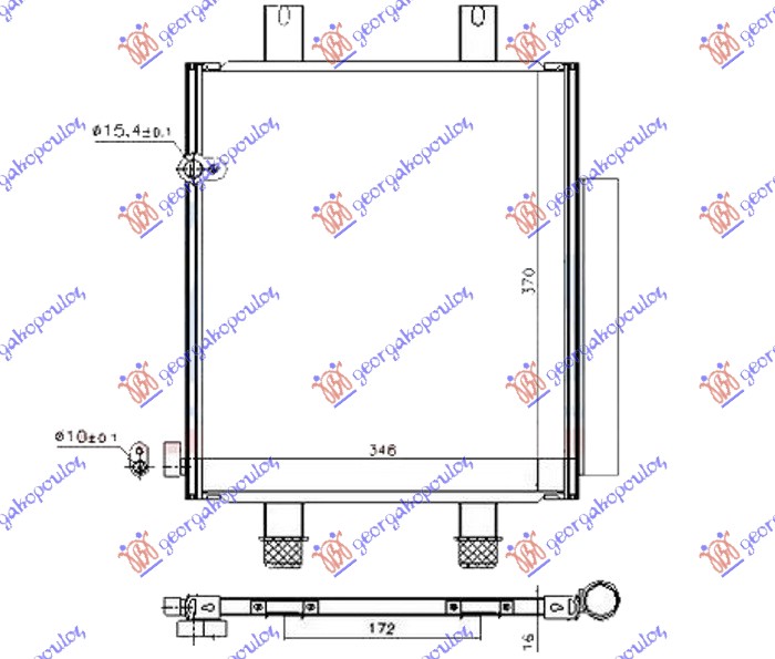 ΨΥΓΕΙΟ A/C 1,0i 12V (31,8x37)