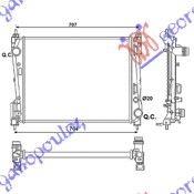 ΨΥΓΕΙΟ 1,3 JTD-CDTI (62x39,5)55KW