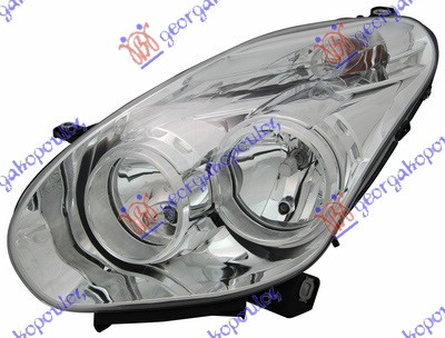 HEAD LAMP ELECTRICAL (W/MOTOR) (E) (TYC)