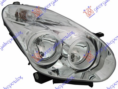 HEAD LAMP ELECTRICAL (E) (W/MOTOR) (TURKEY)