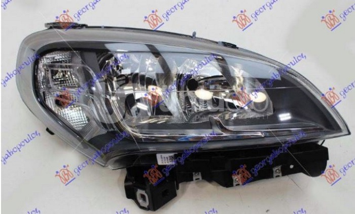 ΦΑΝΟΣ ΕΜΠΡΟΣ ΗΛΕΚΤΡΙΚΟΣ ΜΑΥΡΟ (H7/H7) (Ε) (DEPO)