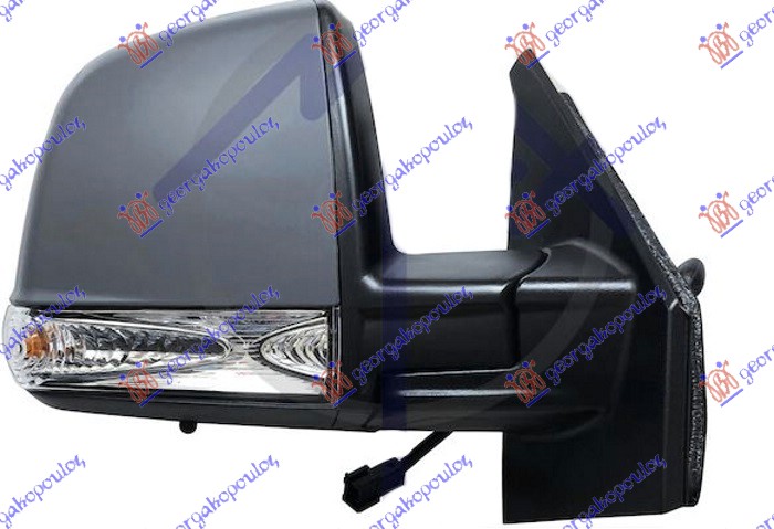 DOOR MIRROR CABLE PRIMED (W/S.LAMP & SENSOR) (COMBI/PANORAMA) (A QUALITY) (CONVEX GLASS)