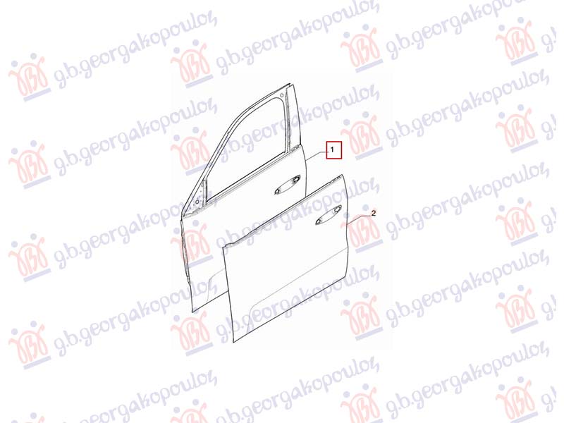 ΠΟΡΤΑ ΕΜΠΡΟΣ (Γ)