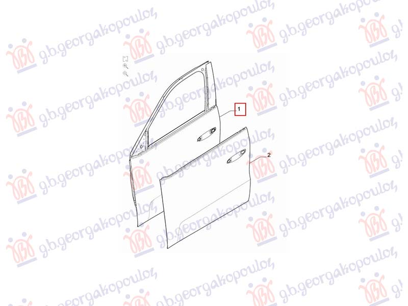 ΠΟΡΤΑ ΕΜΠΡΟΣ (Γ)