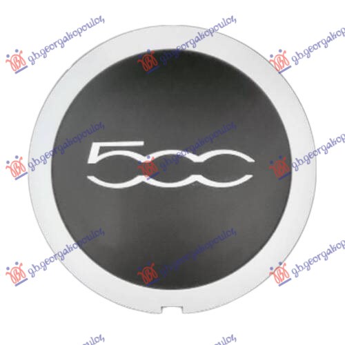 WHEEL COVER CAP (PRIMED)