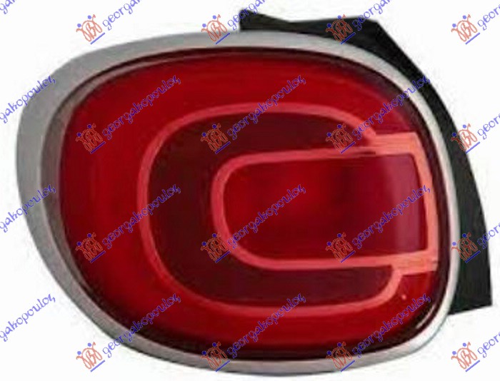 TAIL LAMP (CROSS) (O)