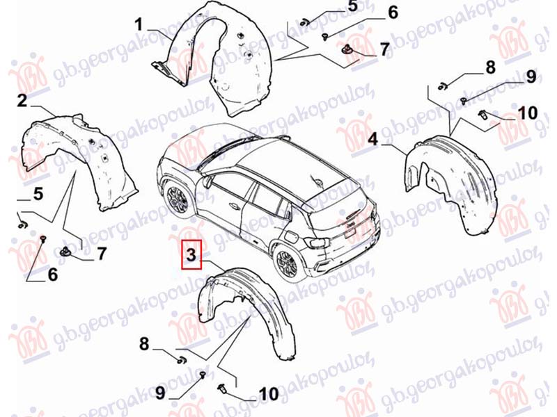 ΘΟΛΟΣ ΠΙΣΩ ΠΛΑΣΤΙΚΟΣ (Γ)