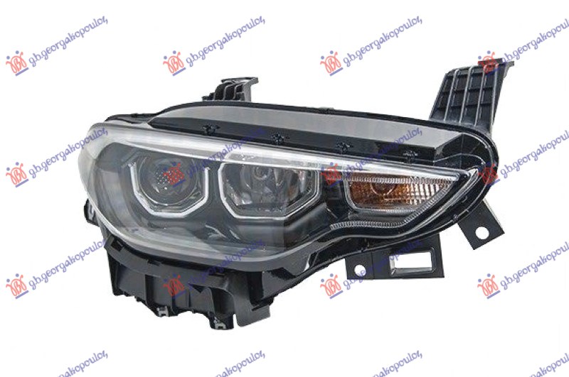 HEAD LAMP ELECTRICAL (H7/H7) W/LED DRL (WHITE) (TURKEY)