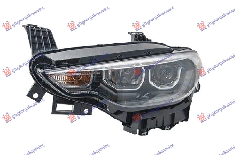 HEAD LAMP ELECT. (H7/H7) W/LED DRL (WHITE) (TURKEY)