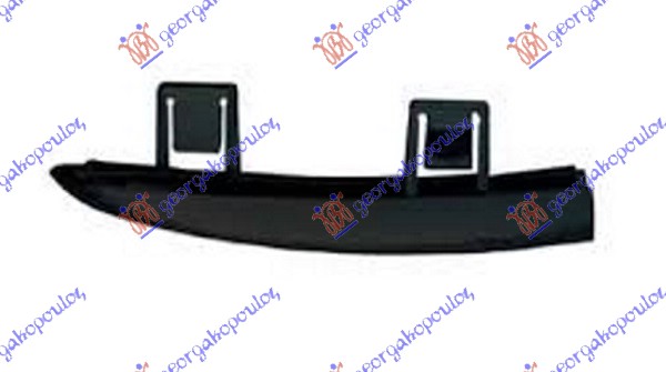 FRONT BUMPER GRILLE SIDE MOULDING BLACK