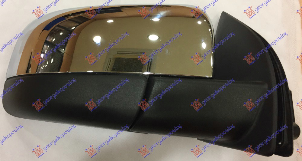 DOOR MIRROR ELECTRICAL CHROME (A QUALITY) (CONVEX GLASS)