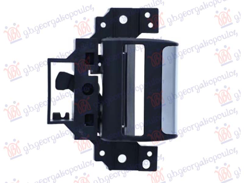 ΧΕΡΟΥΛΙ ΠΟΡΤΑΣ ΕΜΠΡΟΣ-ΠΙΣΩ ΕΣΩ  ΜΑΥΡΟ/ΑΣΗΜΙ