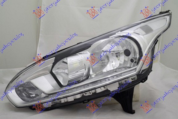 HEAD LAMP ELECT. CHROME (CLEAR LAMP/CLEAR REFLECTOR) (E) (TYC)