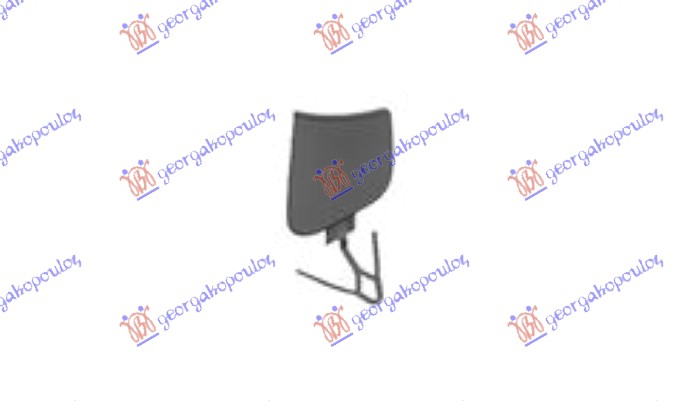 TOW HOOK COVER FRONT