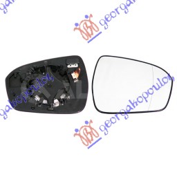 DOOR MIRROR GLASS HEATED (ASPHERICAL GLASS)