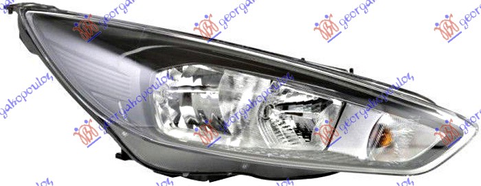 ΦΑΝΟΣ ΕΜΠΡΟΣ ΗΛΕΚΤΡΙΚΟΣ ΜΑΥΡΟΣ (H7/H1/LED)(HELLA)