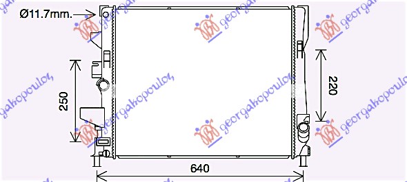 ΨΥΓΕΙΟ 1.0 EcoBoostΒΕΝΖΙΝΗ AYTOMATO 2015- (547x448x26)