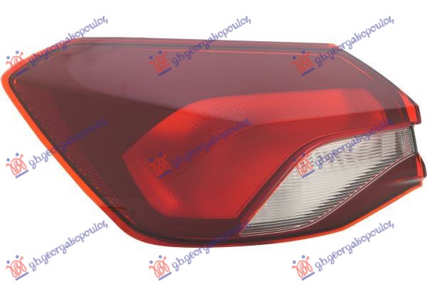 TAIL LAMP OUTER 5D BLACK (E) (DEPO)