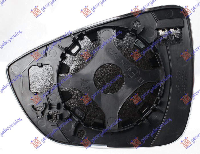 DOOR MIRROR GLASS HEATED (CONVEX GLASS)